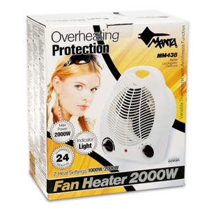 MM 438 Fan Heater 2000 W