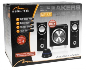 Media-Tech MT3325 Speakers 2+1